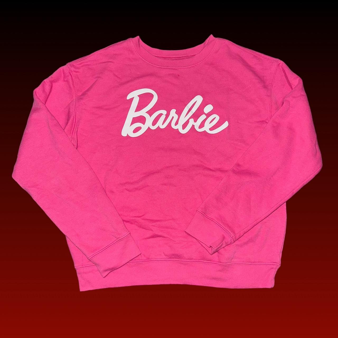 Pink barbie sweatshirt deals