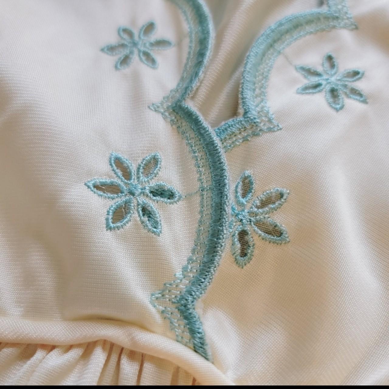 JCPenney Women's Cream and Yellow Pajamas Depop