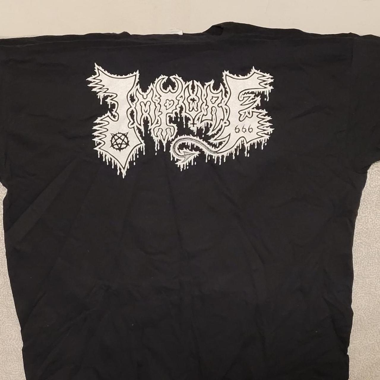 Impure logo shirt, never worn Stygian Black Hand... - Depop