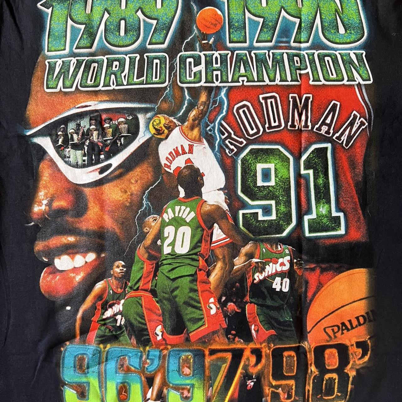 Marino Morwood X Dennis Rodman Tee Size L. Never... - Depop