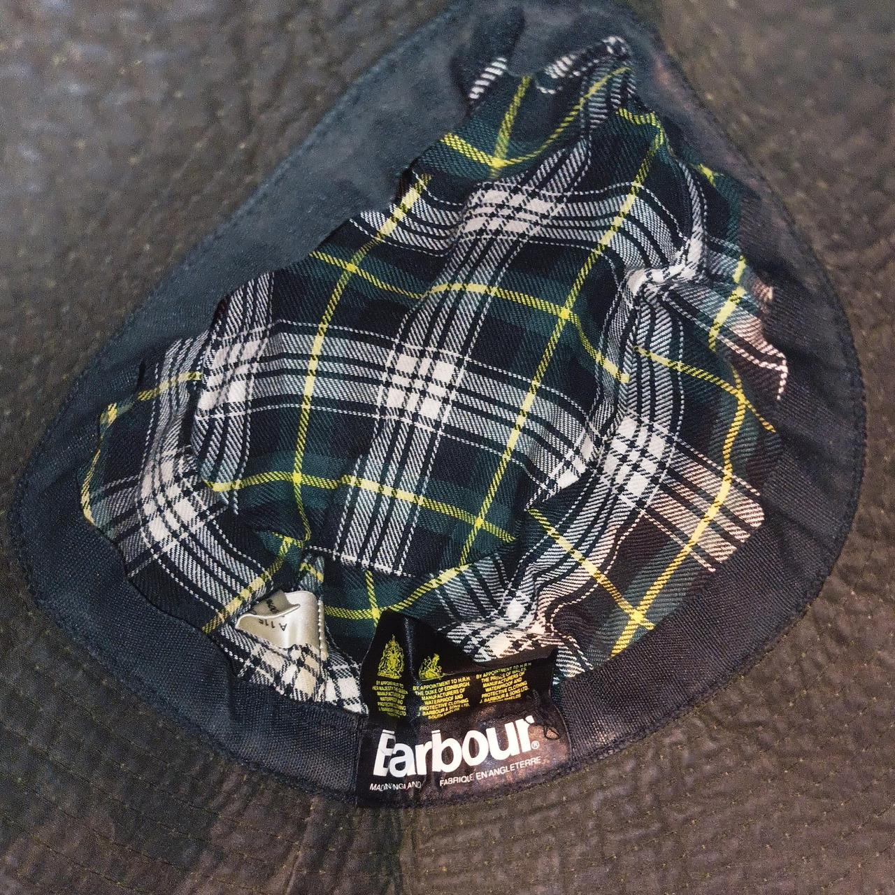 Barbour waxed bucket hat, classic look and will last... - Depop