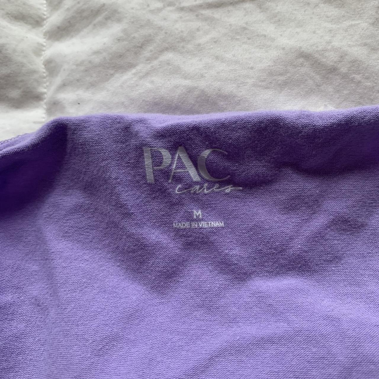 pacsun purple halter top. string tie halter with... - Depop