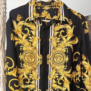 VERSACE 幾何学模様 ジャケット XL Jacket Versace Collection Black size M International in