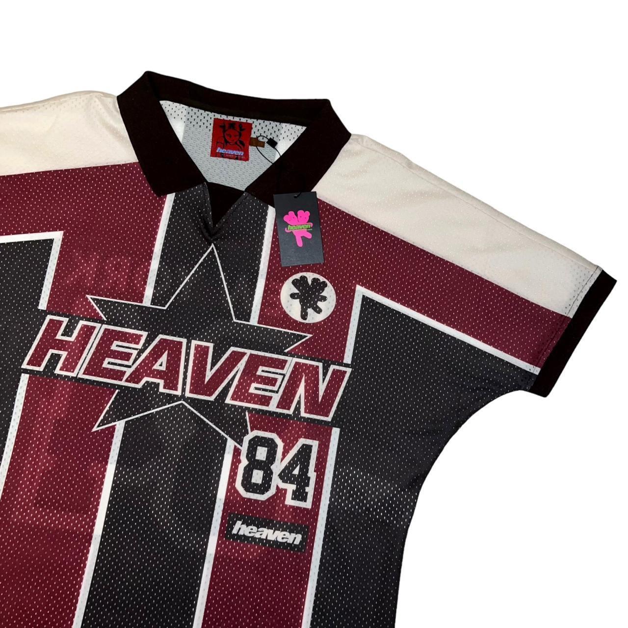 heaven by marc jacobs mesh football jersey, brand...