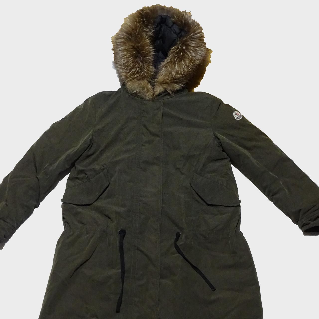 Moncler Veronika Giubbotto Jacket Size 0 Khaki