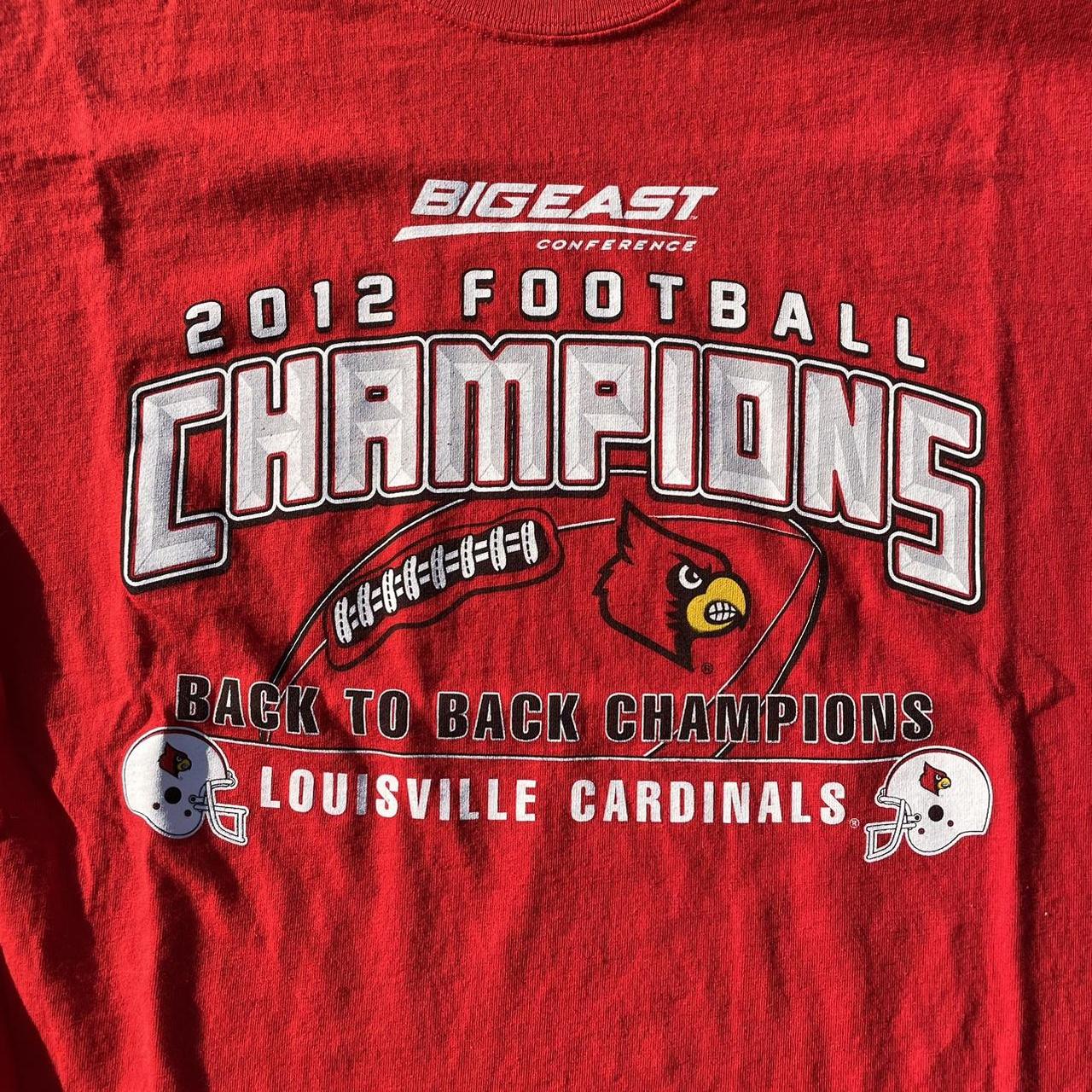 Louisville Cardinals Champion crew neck - Depop