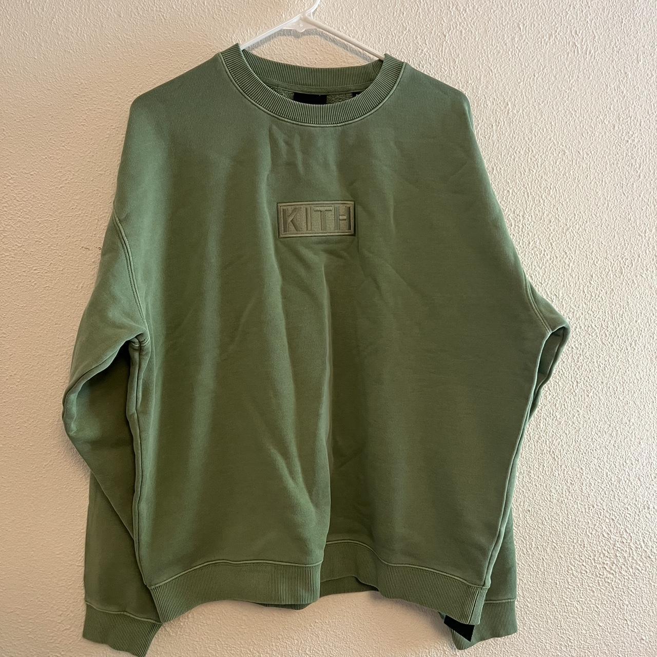 Kith Cyber Monday Crewneck FW22 Green House Large - Depop