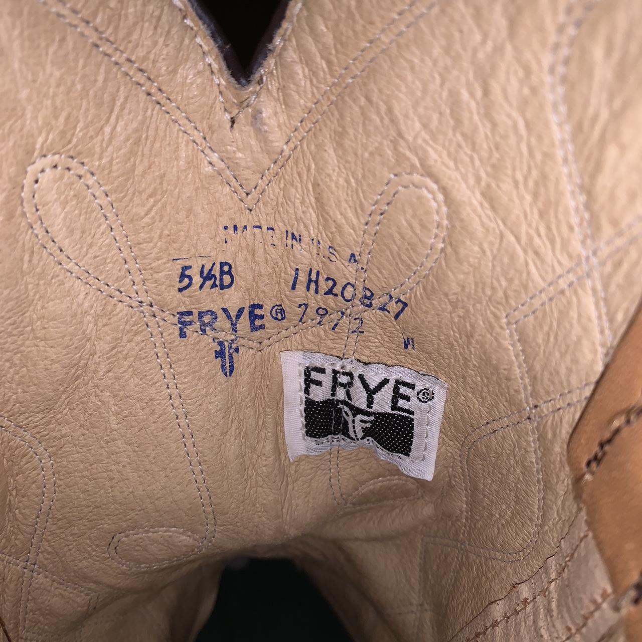 frye cowgirl boots
