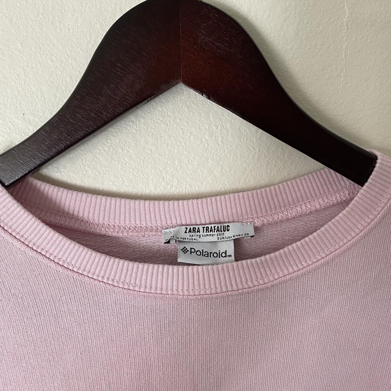 Polaroid sweatshirt zara best sale