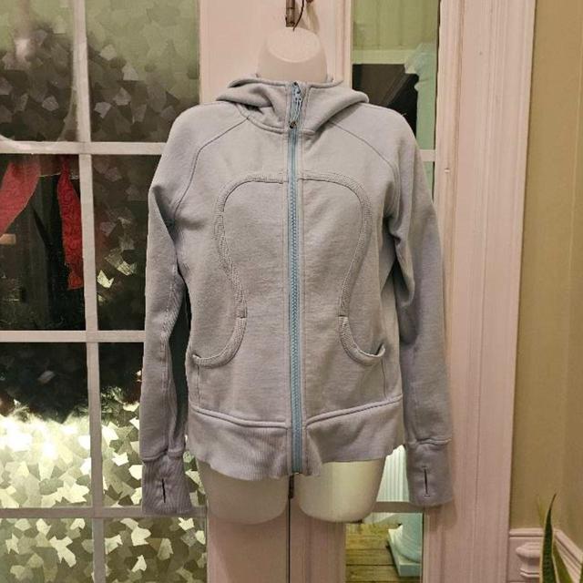 Lululemon Scuba Hoodie Size: 8 Pit to pit: 18 inches - Depop