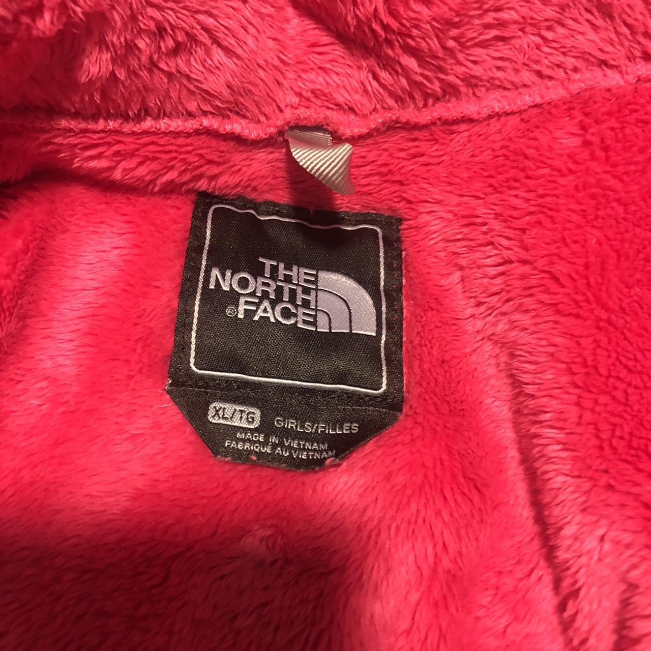 The Northface Fleece Jacket Size: kids XL or could... - Depop