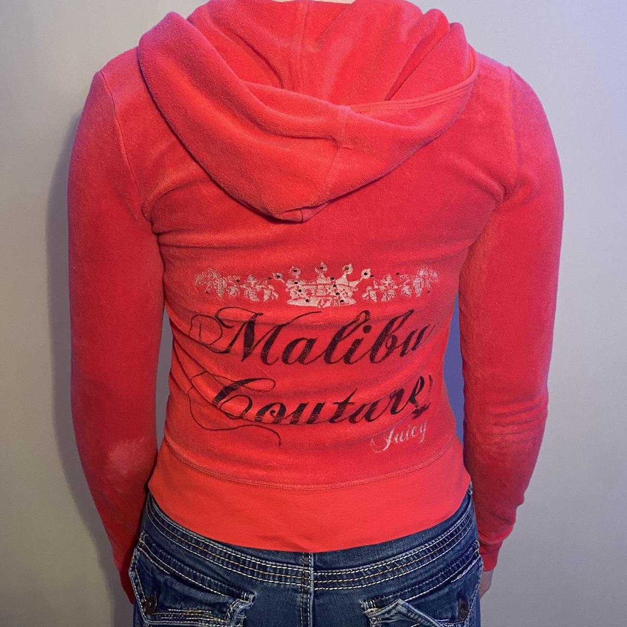 authentic Juicy Couture hot pink zip up jacket!! •... Depop