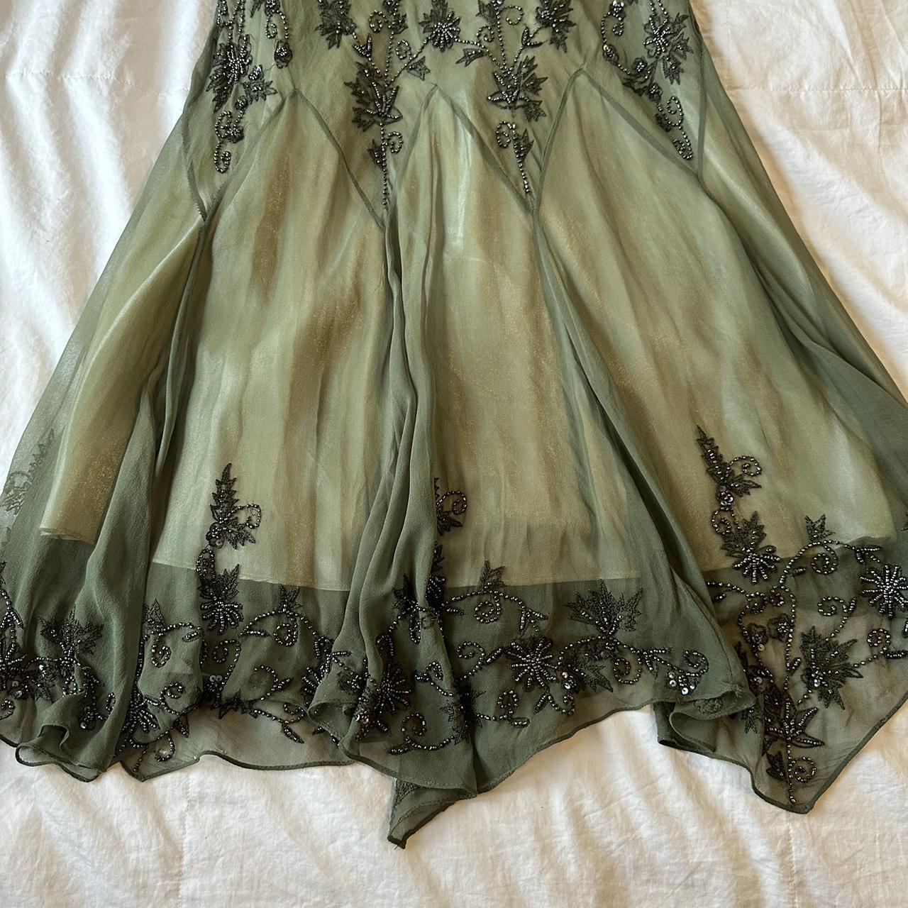 Adrianna Papell Women's Green Dress (3)