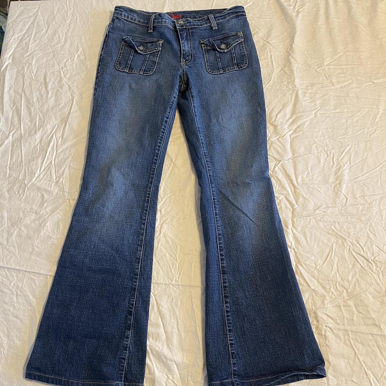 Women's Blue and Navy Jeans | Depop