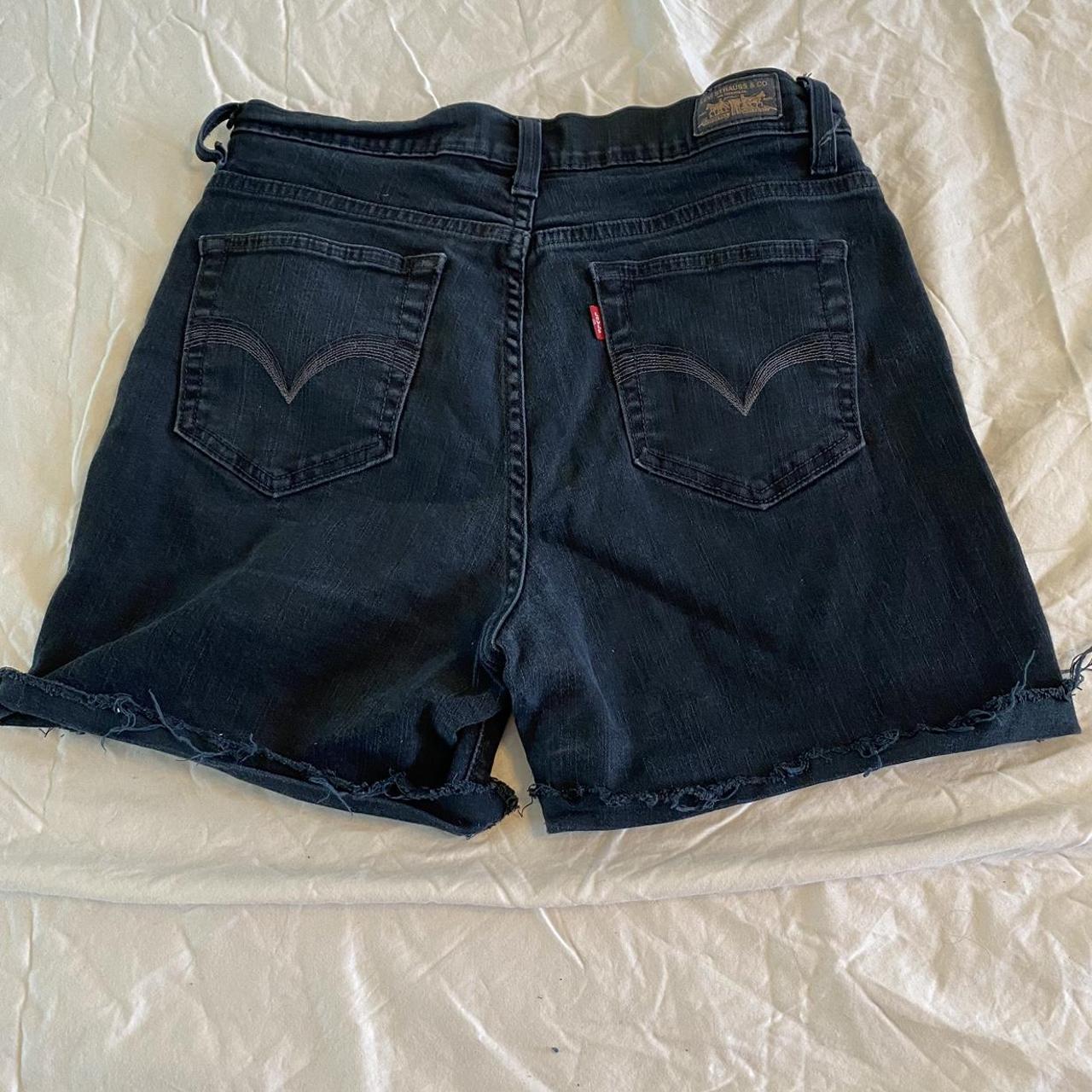 VINTAGE LEVI CUT OFF JORTS - size 6 these... - Depop