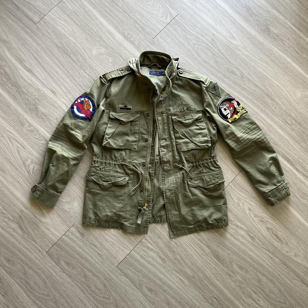 Polo Ralph Lauren Men's Khaki Jacket Depop