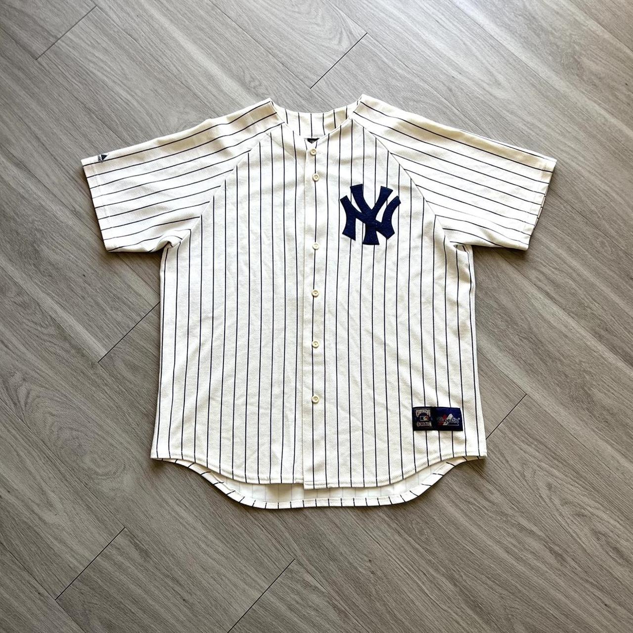 New York Yankees Babe Ruth Men's Jersey Size XL - Depop