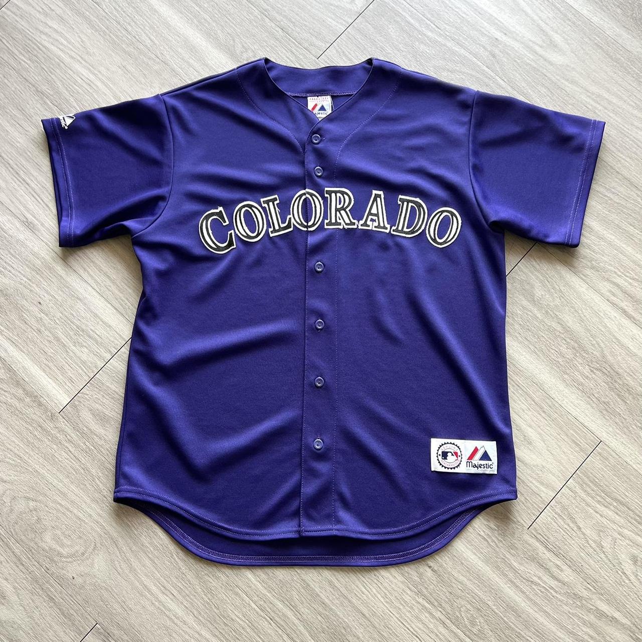 Colorado Rockies Majestic Baseball Jersey ⚾️ Length: - Depop