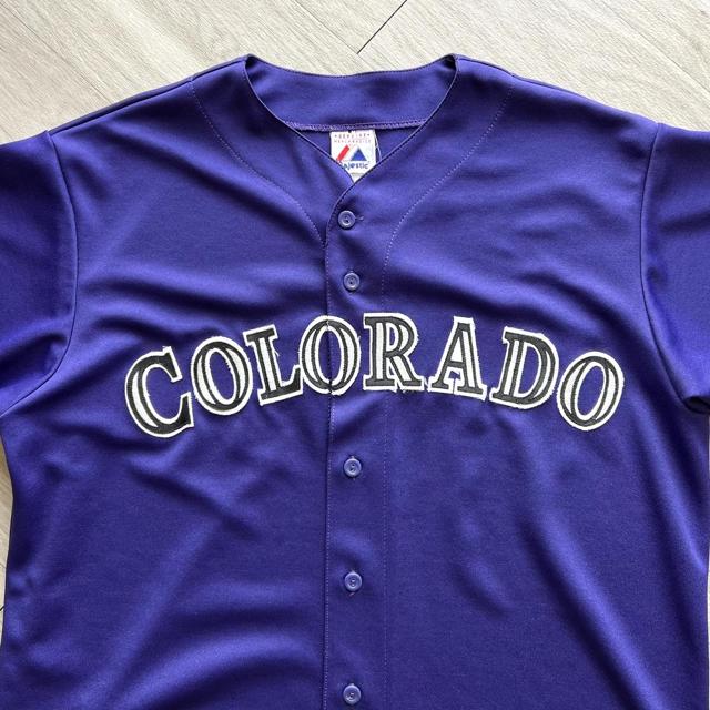 MLB Colorado Rockies Jersey style MLB Genuine - Depop