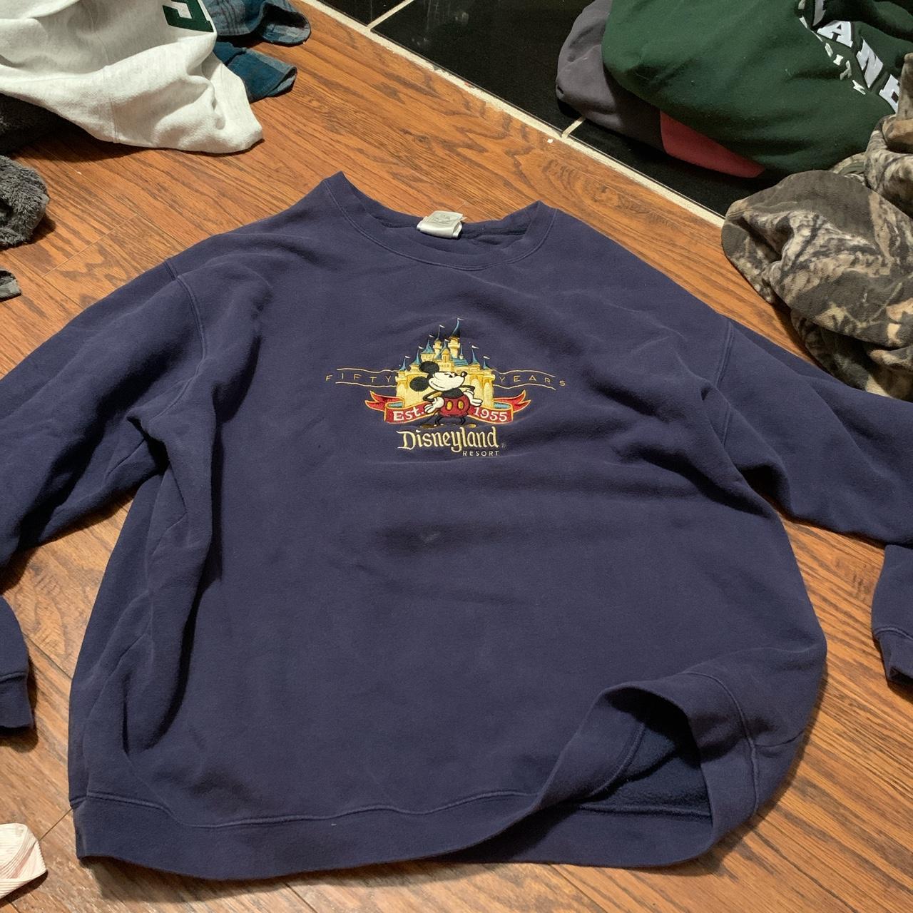 Vintage early 2000’s Disneyland sweatshirt.... - Depop