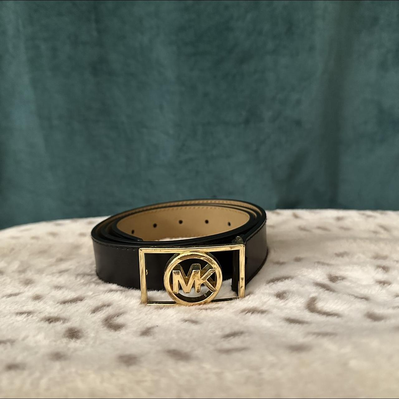 Michael kors belt on sale black