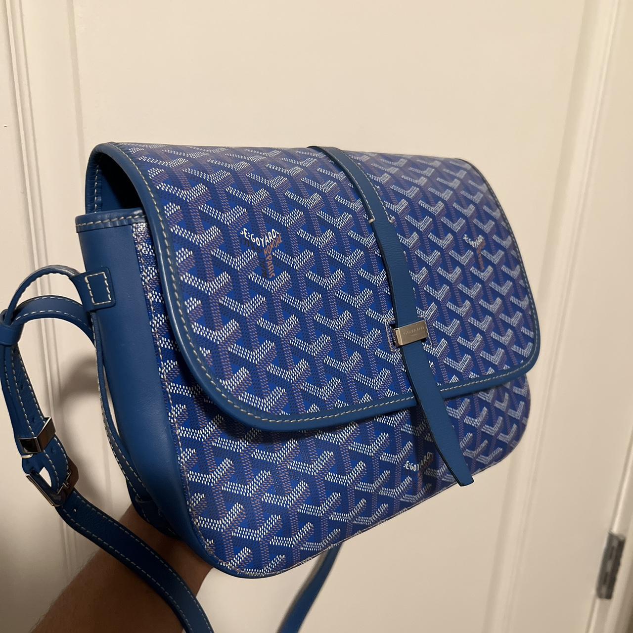 blue goyard belvedere