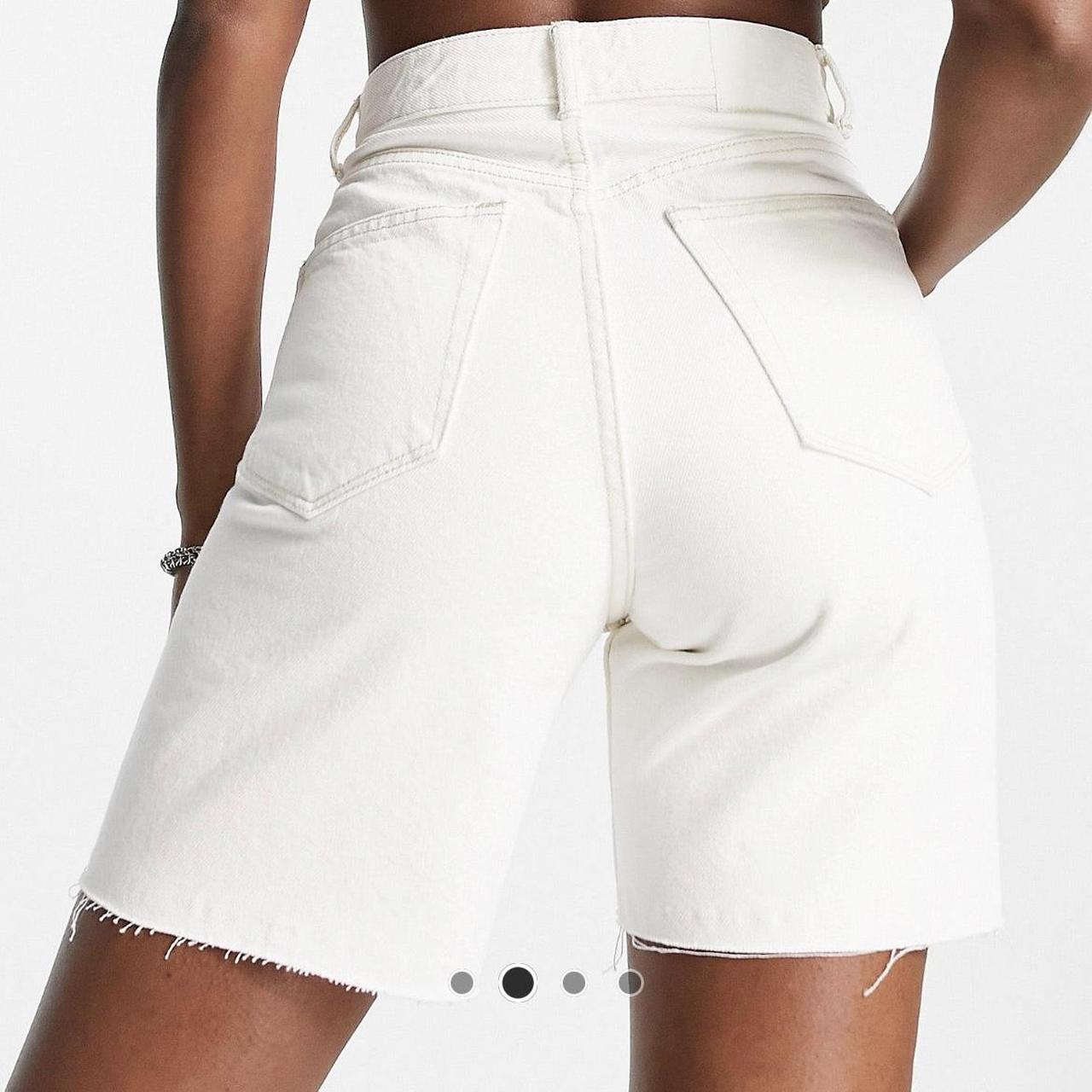 Women's White Shorts Depop
