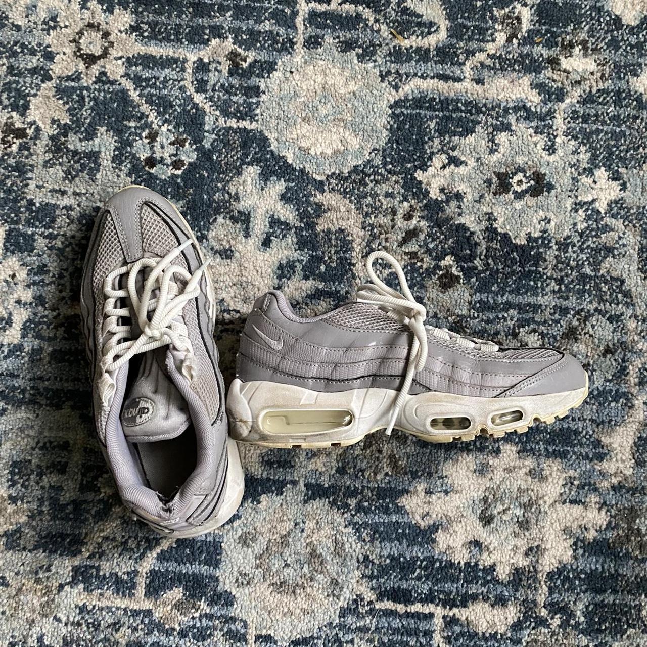 womens grey nike air max trainers
