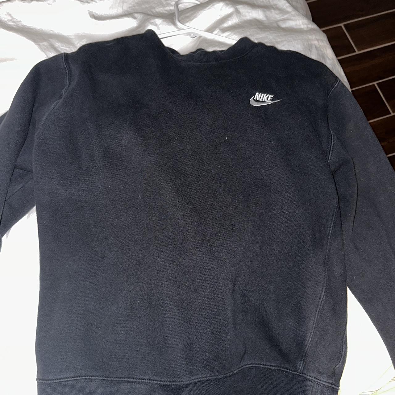 Black Nike sweatshirt in size small. Barely worn... - Depop