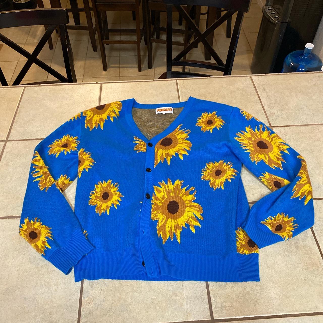 Advisry 2025 sunflower cardigan