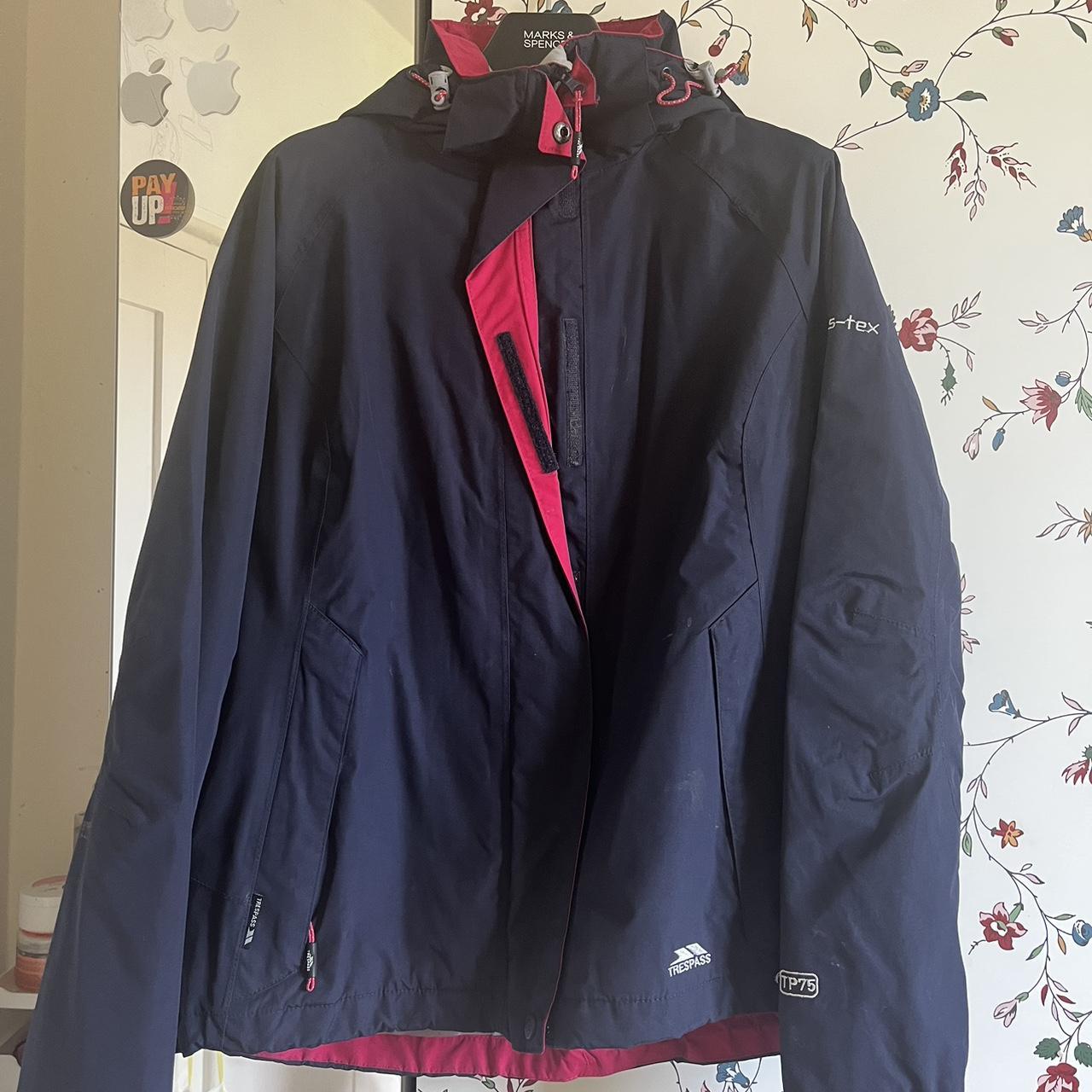 women’s tresspass waterproof jacket. bought 6 years... - Depop
