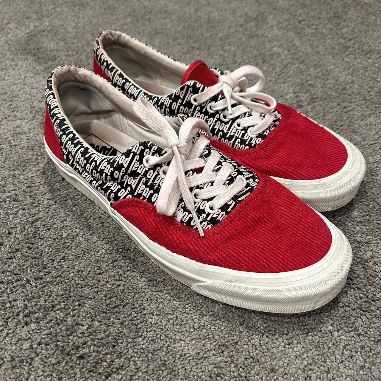 Fear of shop god vans corduroy