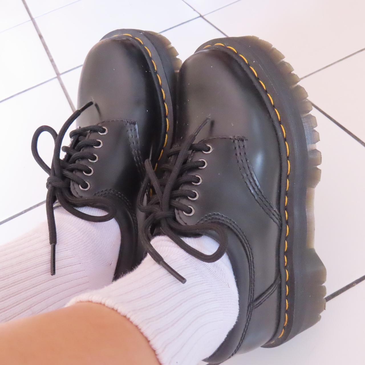 Dr. Martens 8053 leather platform casual