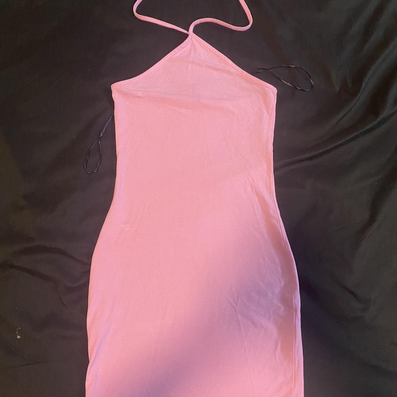 Pink Dress From H m Size Xs Ties At The Next Depop pink-dress-from-h-m-size-xs-ties-at-the-next-depop