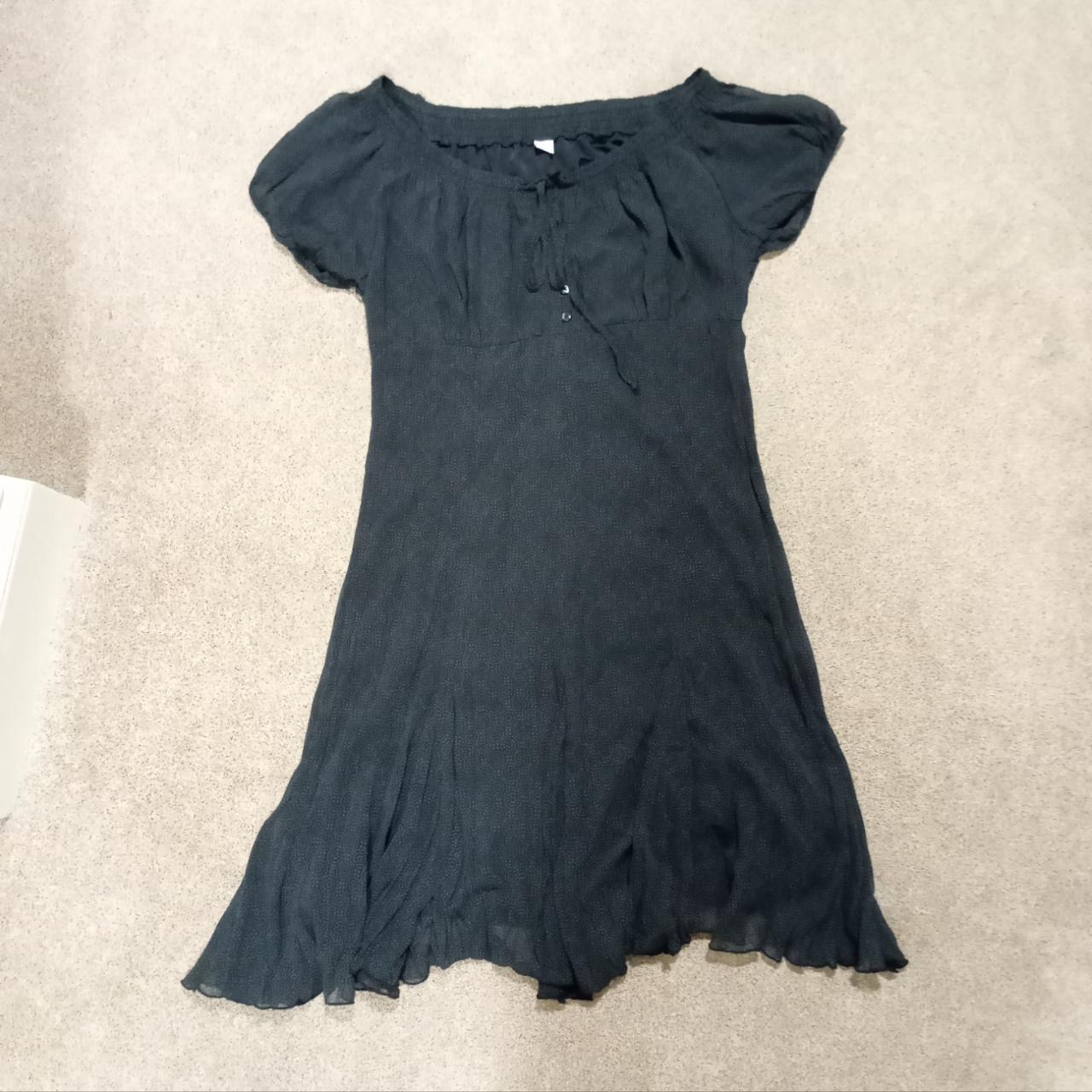 Women's Black and Grey Dress | Depop