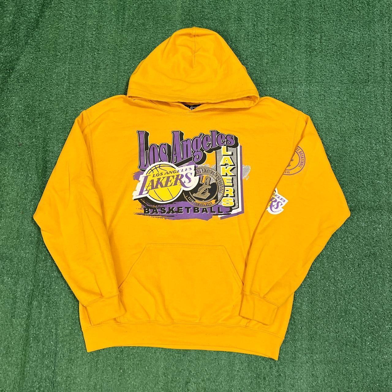 NBA lakers hoodie Conditon 7/10 some wear and no... - Depop