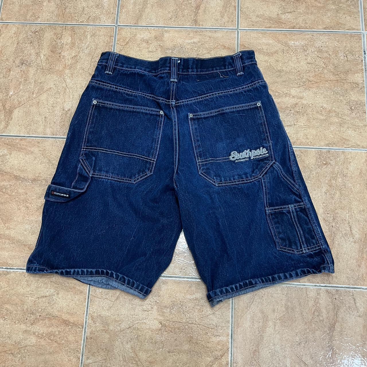 Y2k southpole carpenter jorts Conditon 7/10 some... - Depop