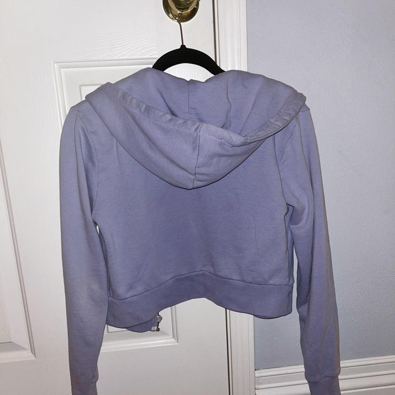 Brandy Melville Christy hoodie Periwinkle - Depop