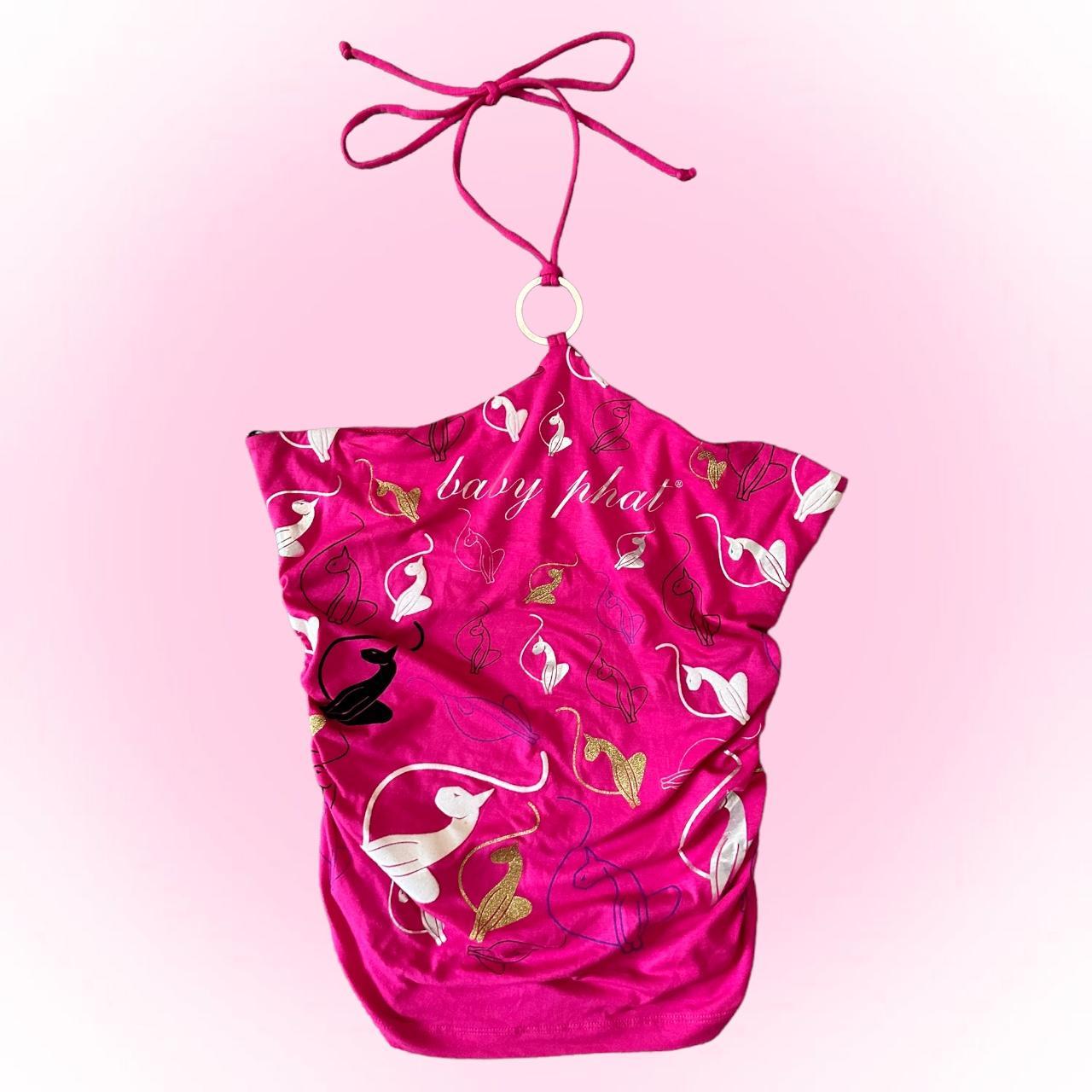 Y2K Baby Phat Halter Top Brand Baby Phat Depop