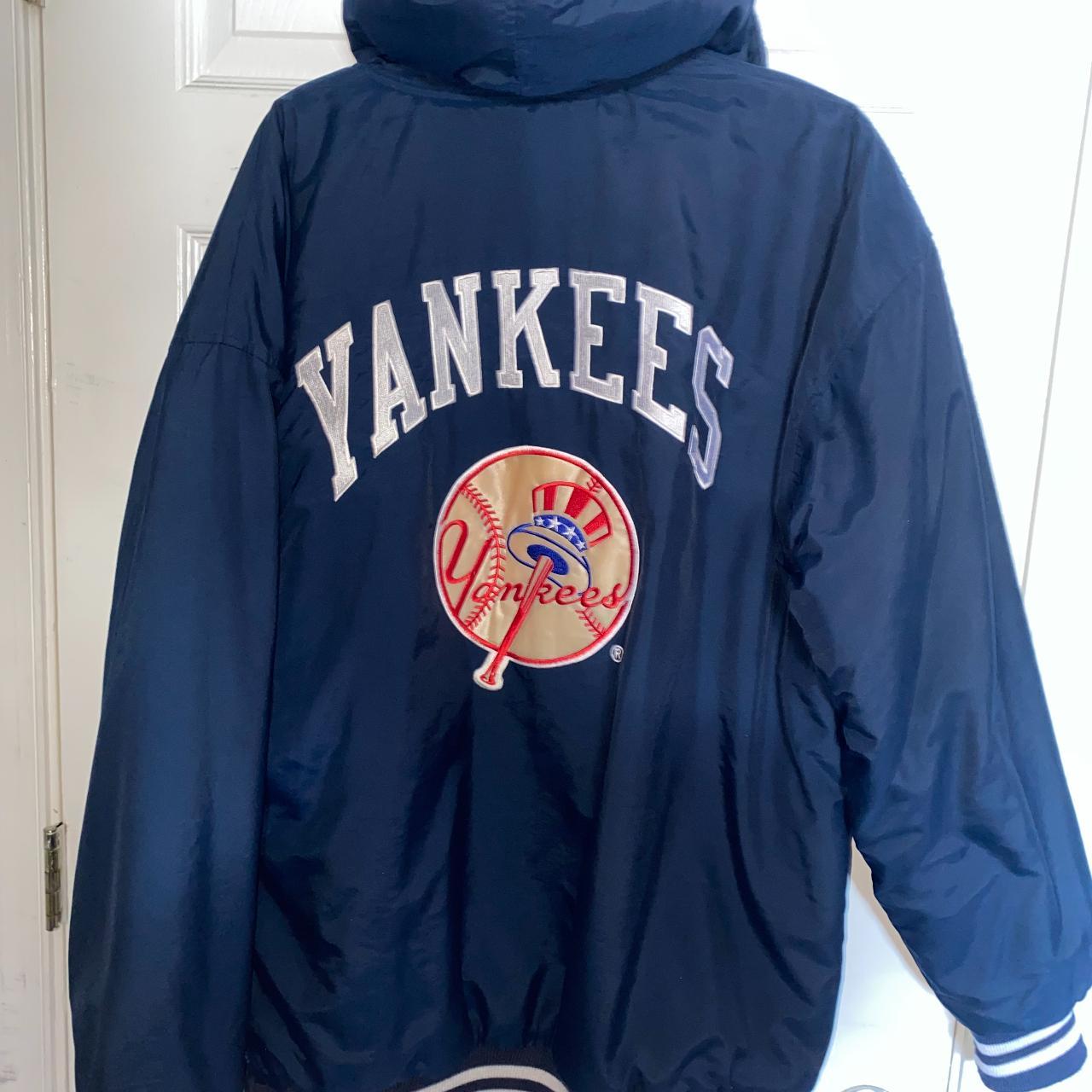 YANKEES Starter Jacket Vintage 2000s Size L minor... Depop