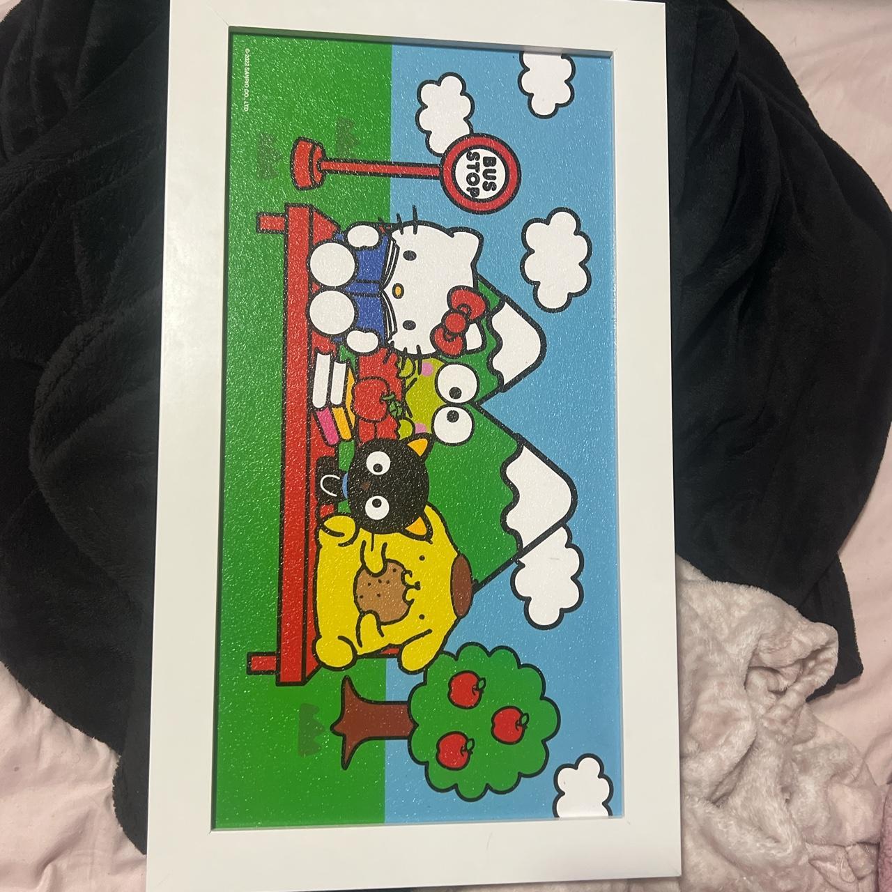 Hello Kitty Hello Clouds Framed Wall Art