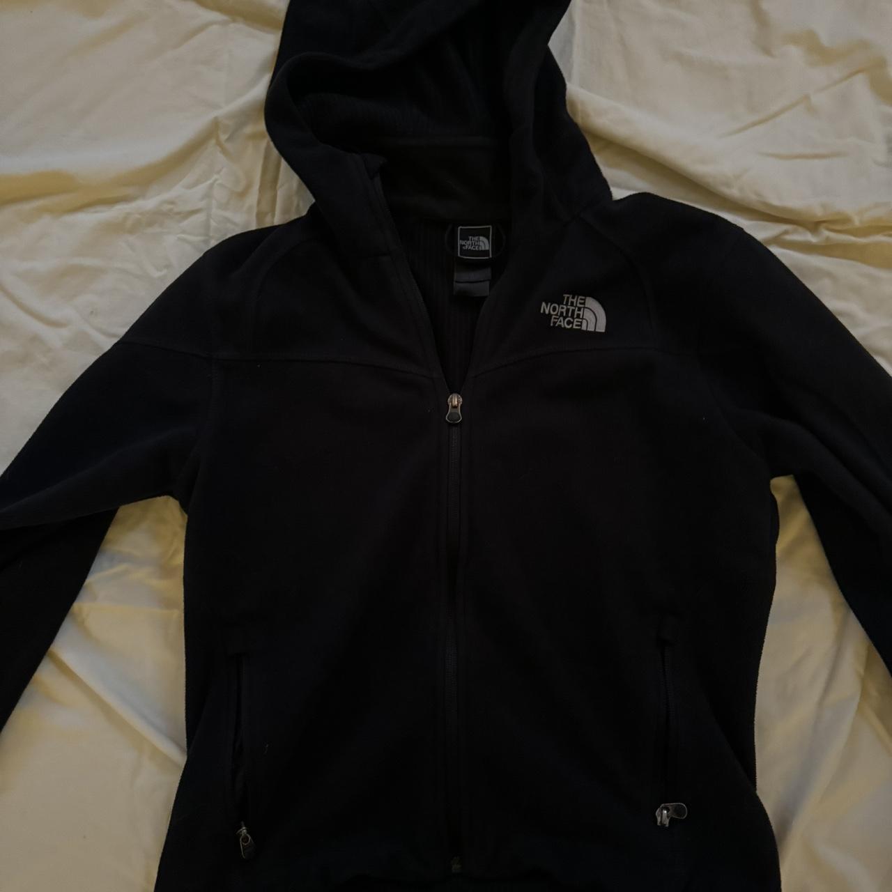 north face wind wall black, super thick great for... - Depop