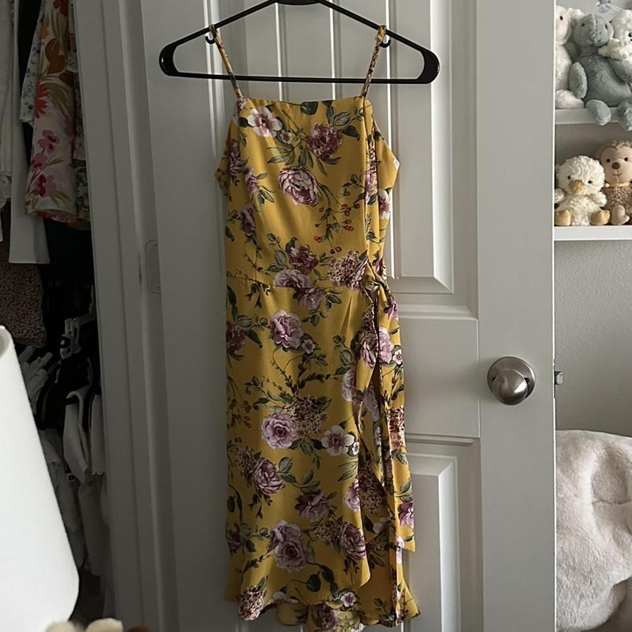 Target Women's Yellow Dress | Depop