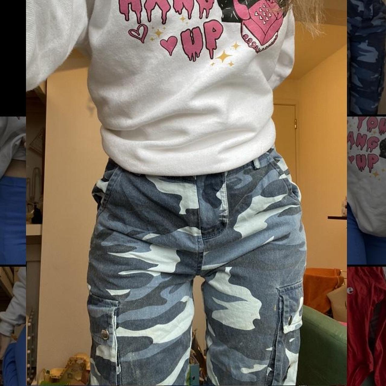 Camo pants new on sale look