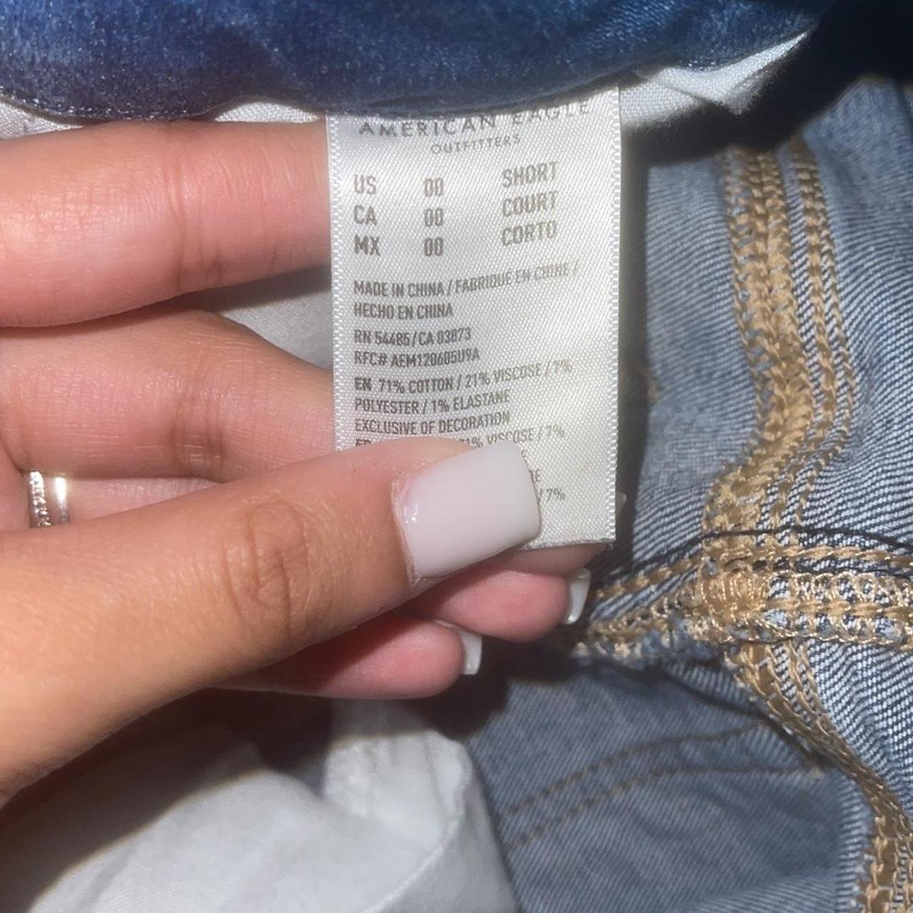 Ripped American eagle jeans , size double zero. | Depop