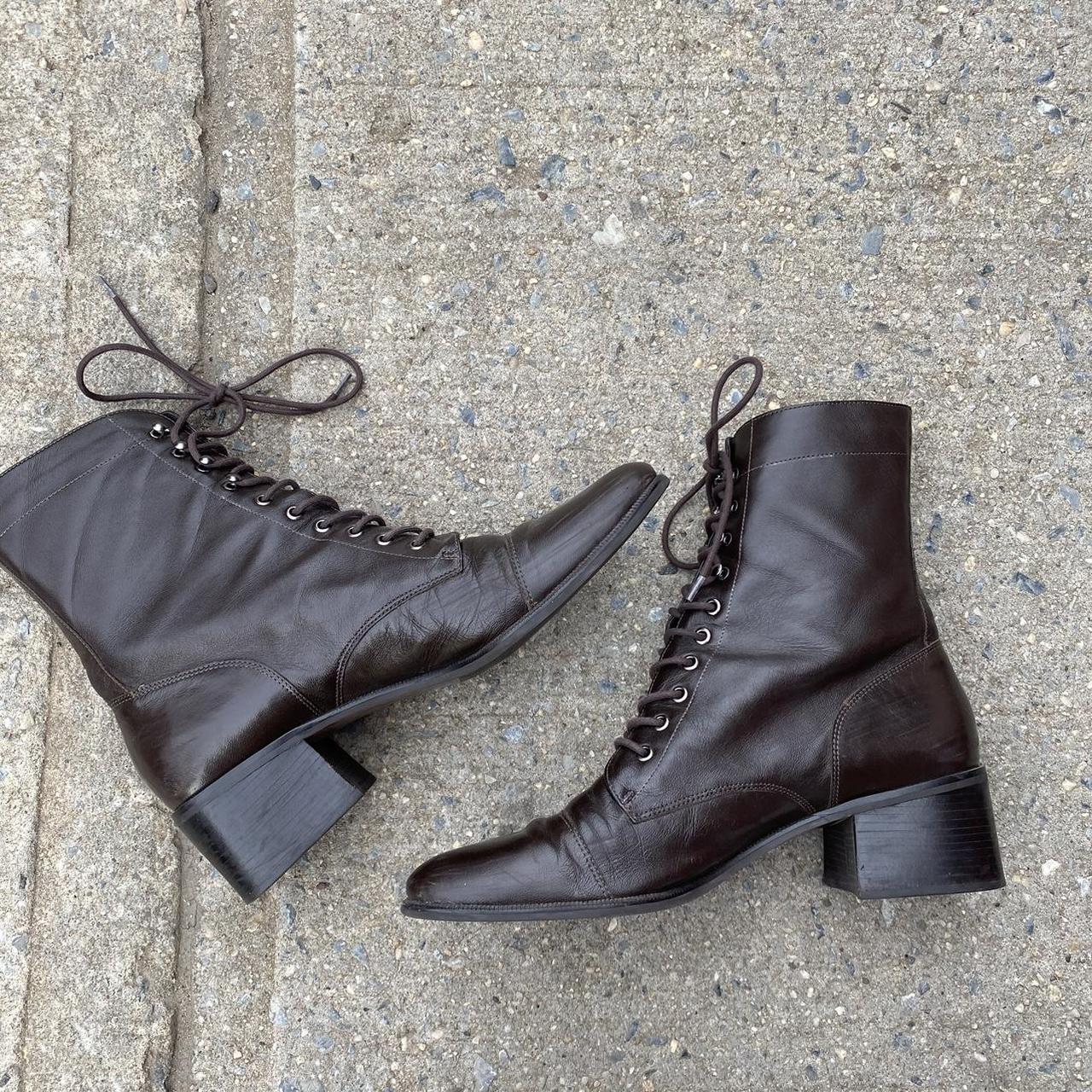 Talbots Women's Brown Boots | Depop