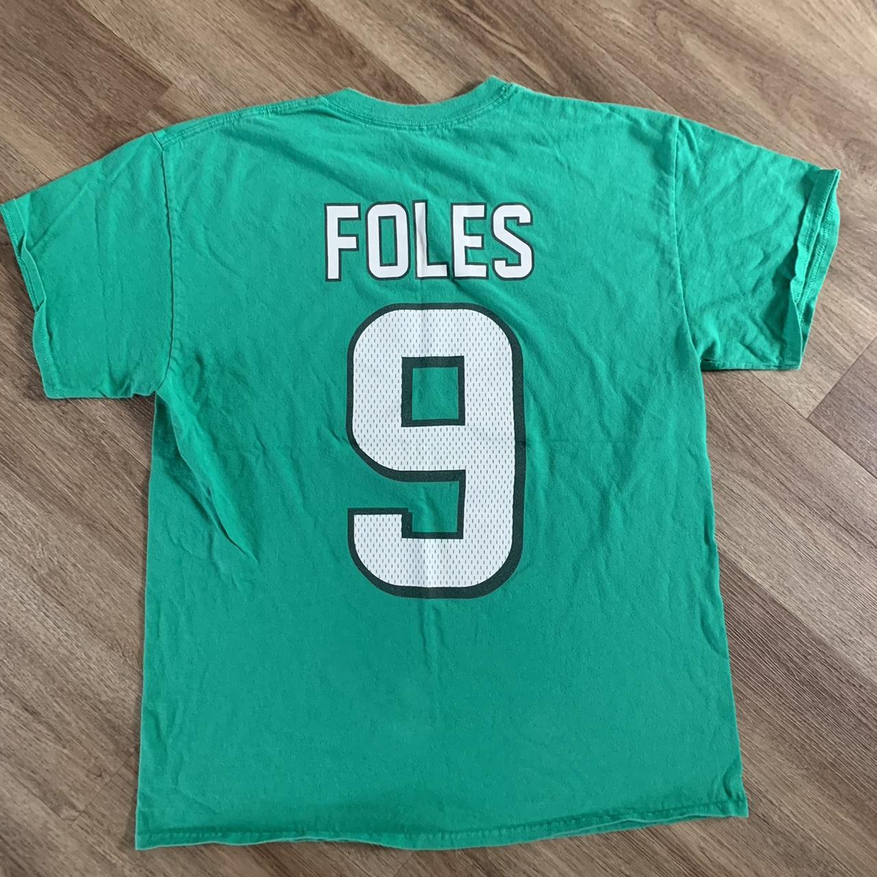 Nick Foles Eagles Kelly Green/White Jersey, 9 Eagles Jersey For