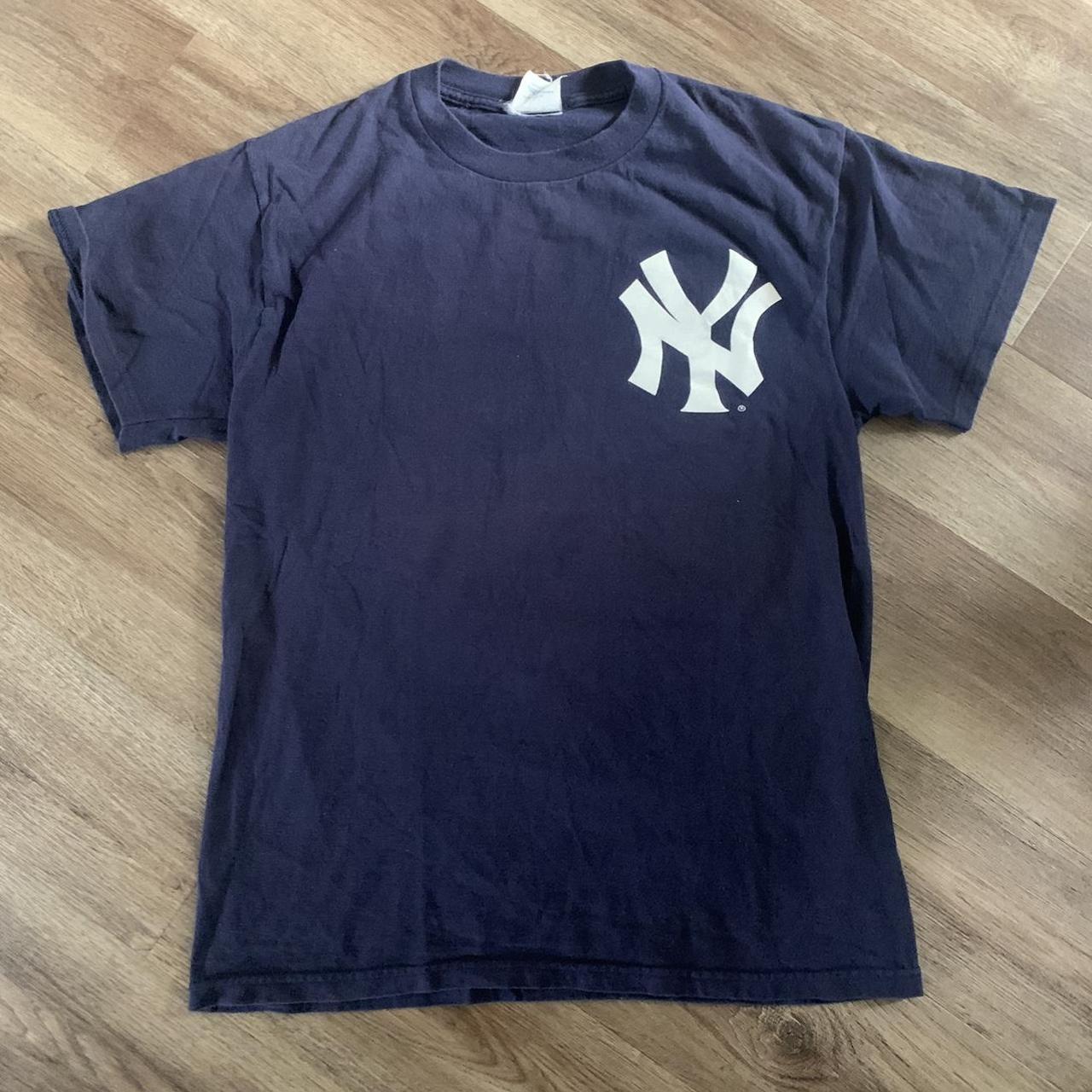 Vintage Jorge Posada #20 New York Yankees T-Shirt... - Depop