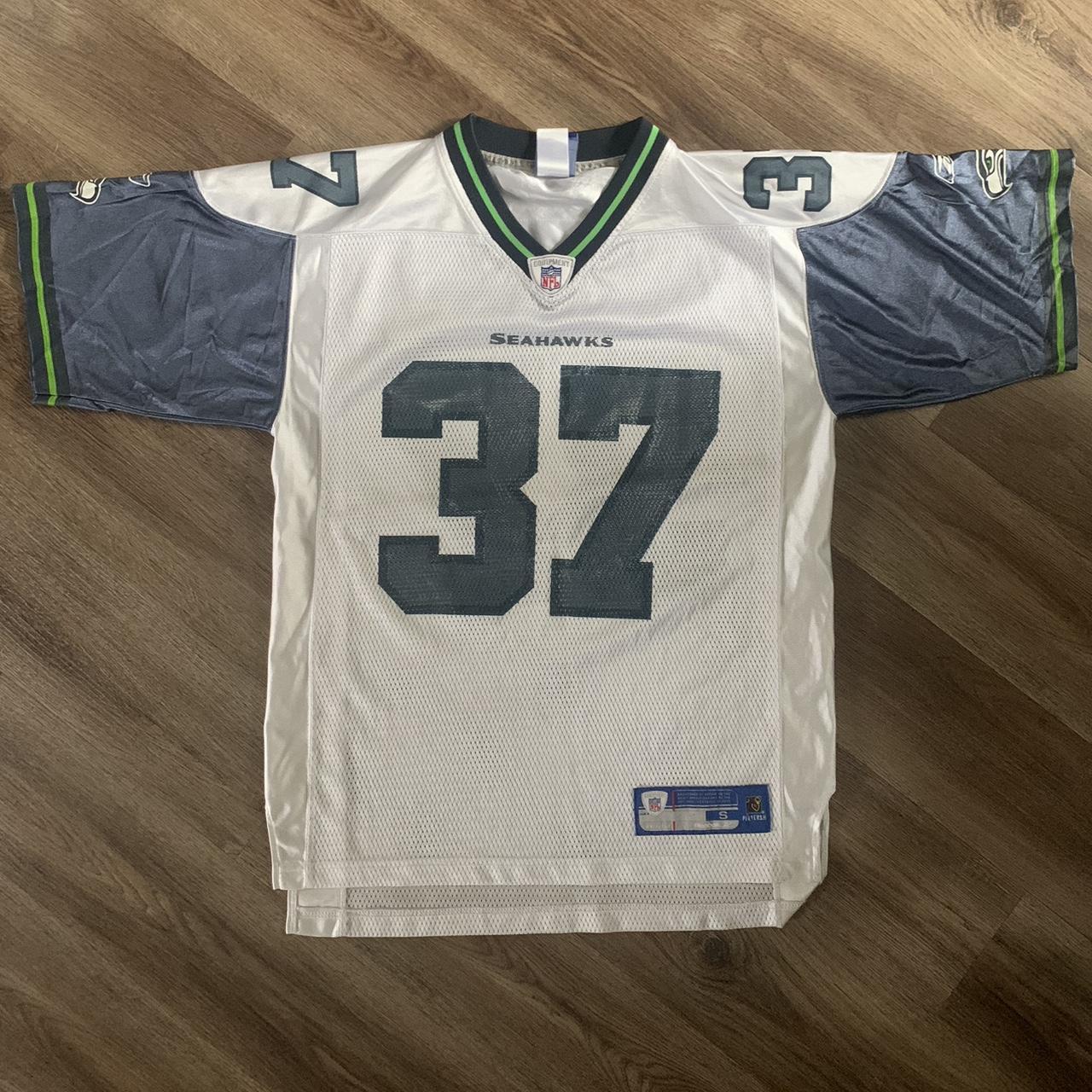 Vintage NFL Reebok Throwback Seattle Seahawks Shaun - Depop