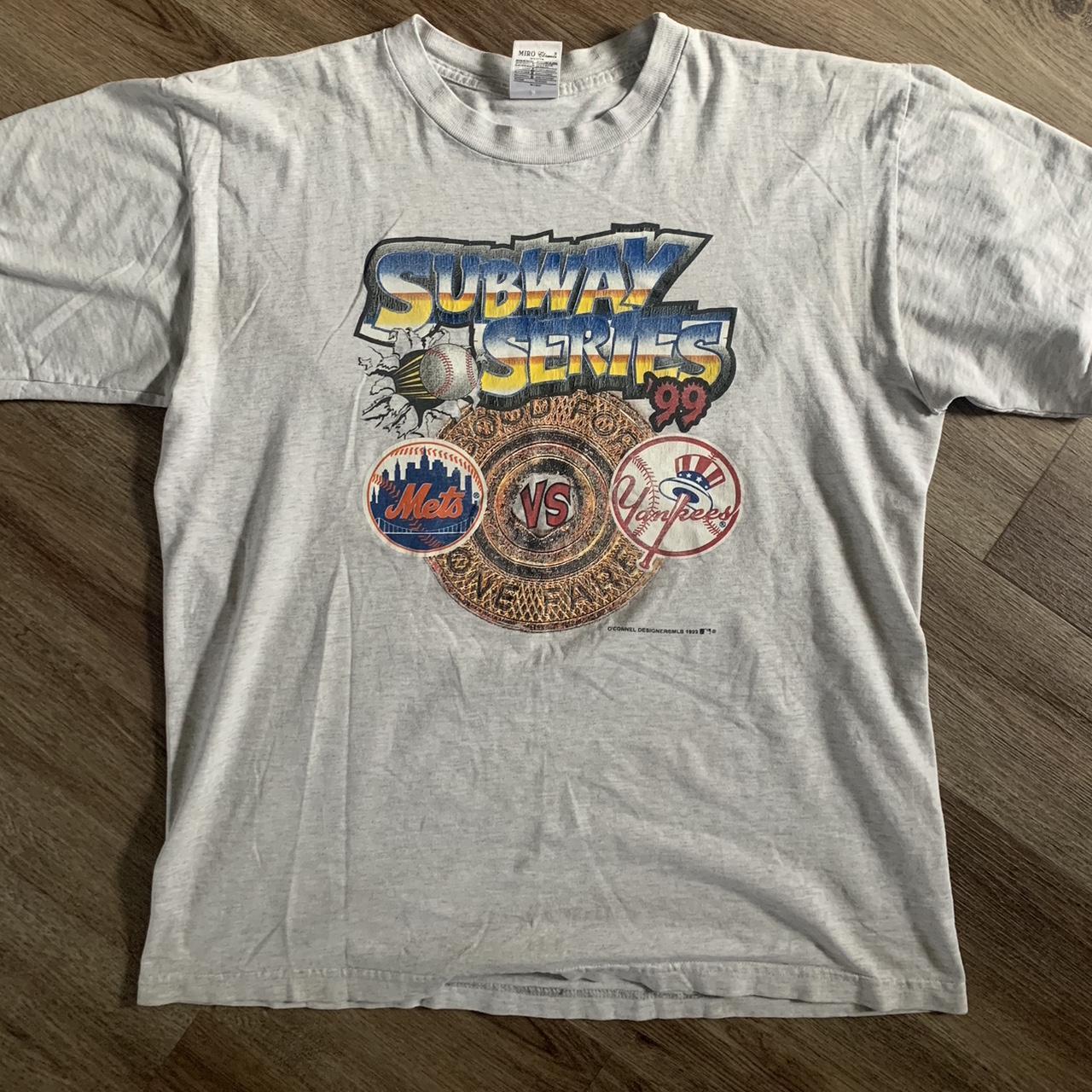 New York Yankees VS Mets Subway Series T-Shirt  - Depop